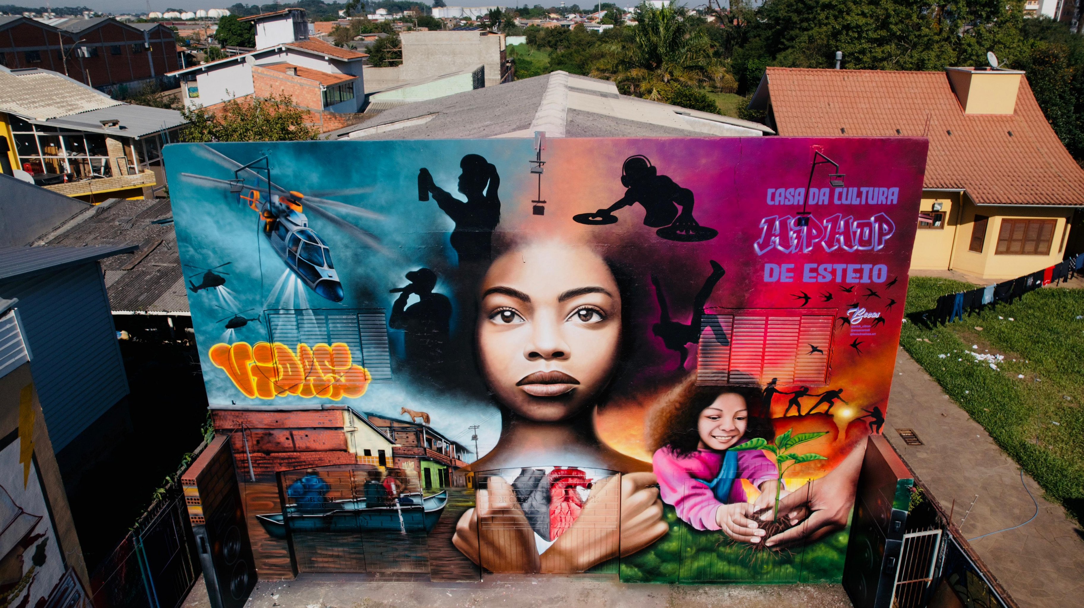 Casa da Cultura Hip Hop de Esteio oferece cursos gratuitos para crianças e jovens