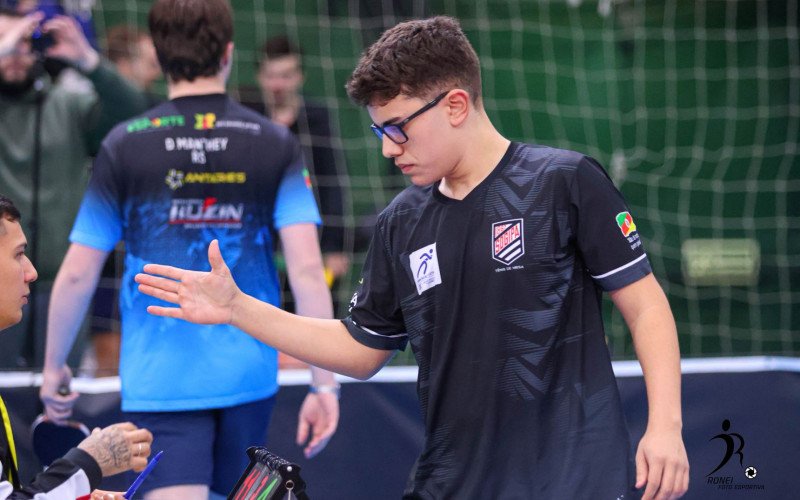 Bernardo Muniz conquistou tr&ecirc;s medalhas na competi&ccedil;&atilde;o