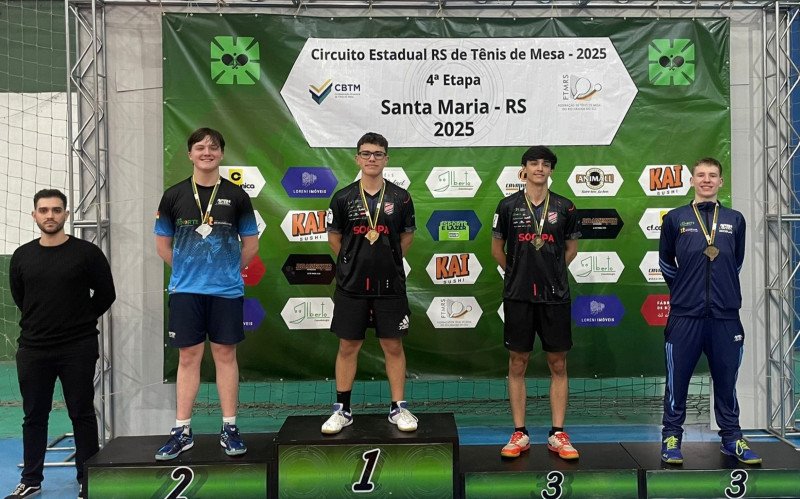 Aos 15 anos, Bernardo foi campe&atilde;o na categoria sub-19