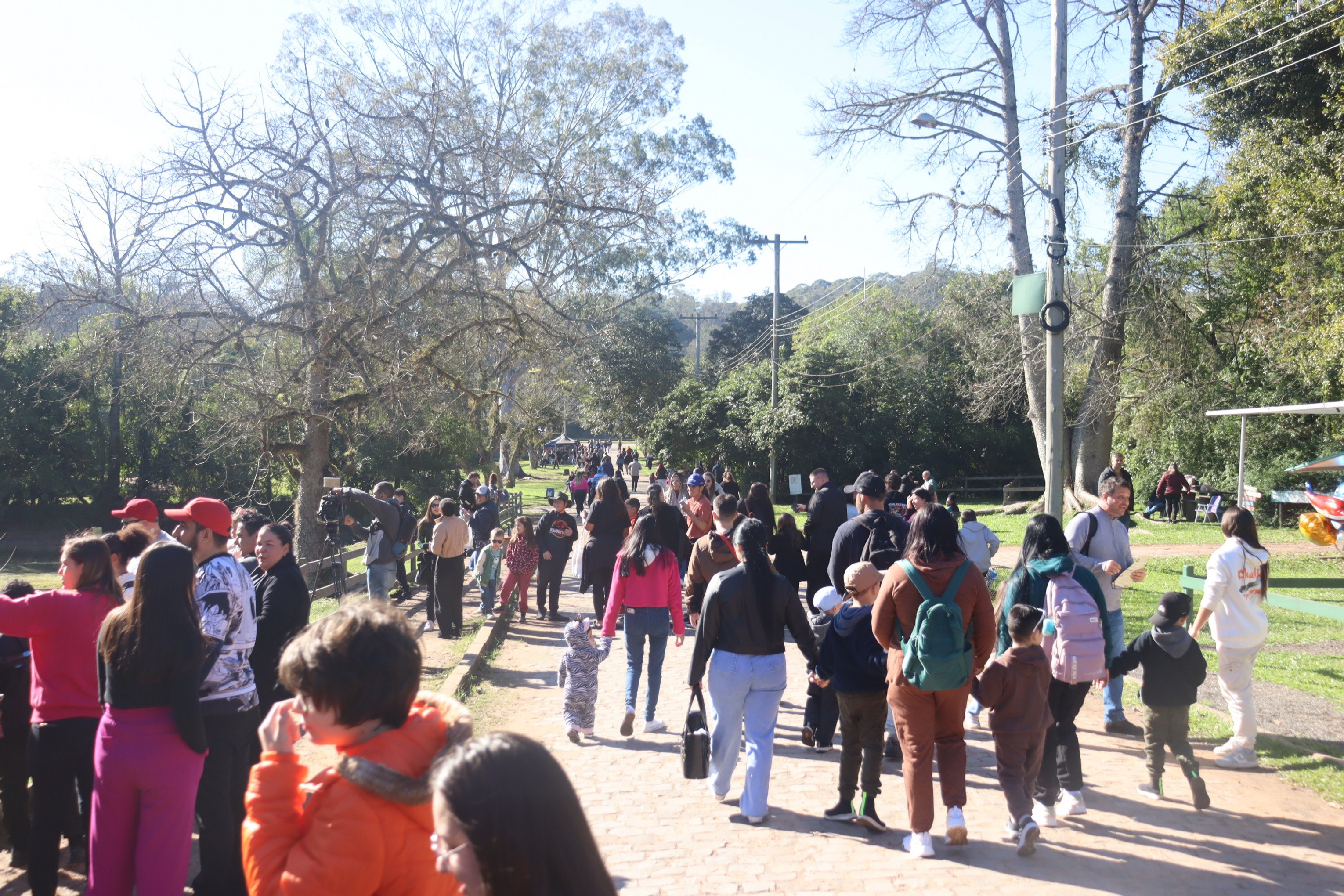 Grande movimentação marca dia de reabertura do Parque Zoológico de Sapucaia do Sul
