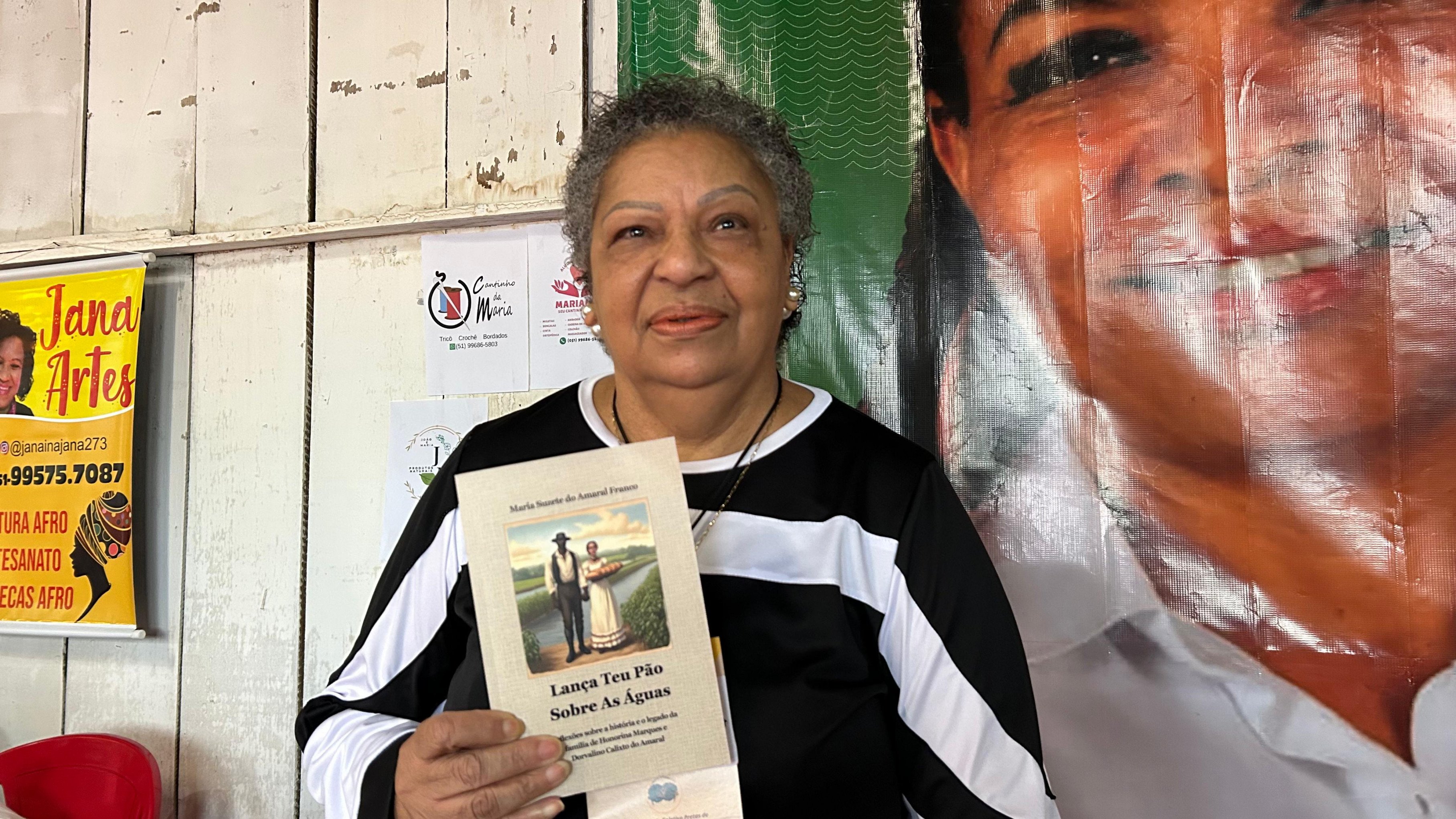 História de criança vendida que reencontrou irmãos e libertou a mãe da senzala é narrada em livro por escritora de Novo Hamburgo