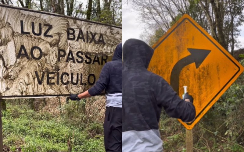 No Noroeste do Rio Grande do Sul, as placas estão mais limpas do que nunca | abc+
