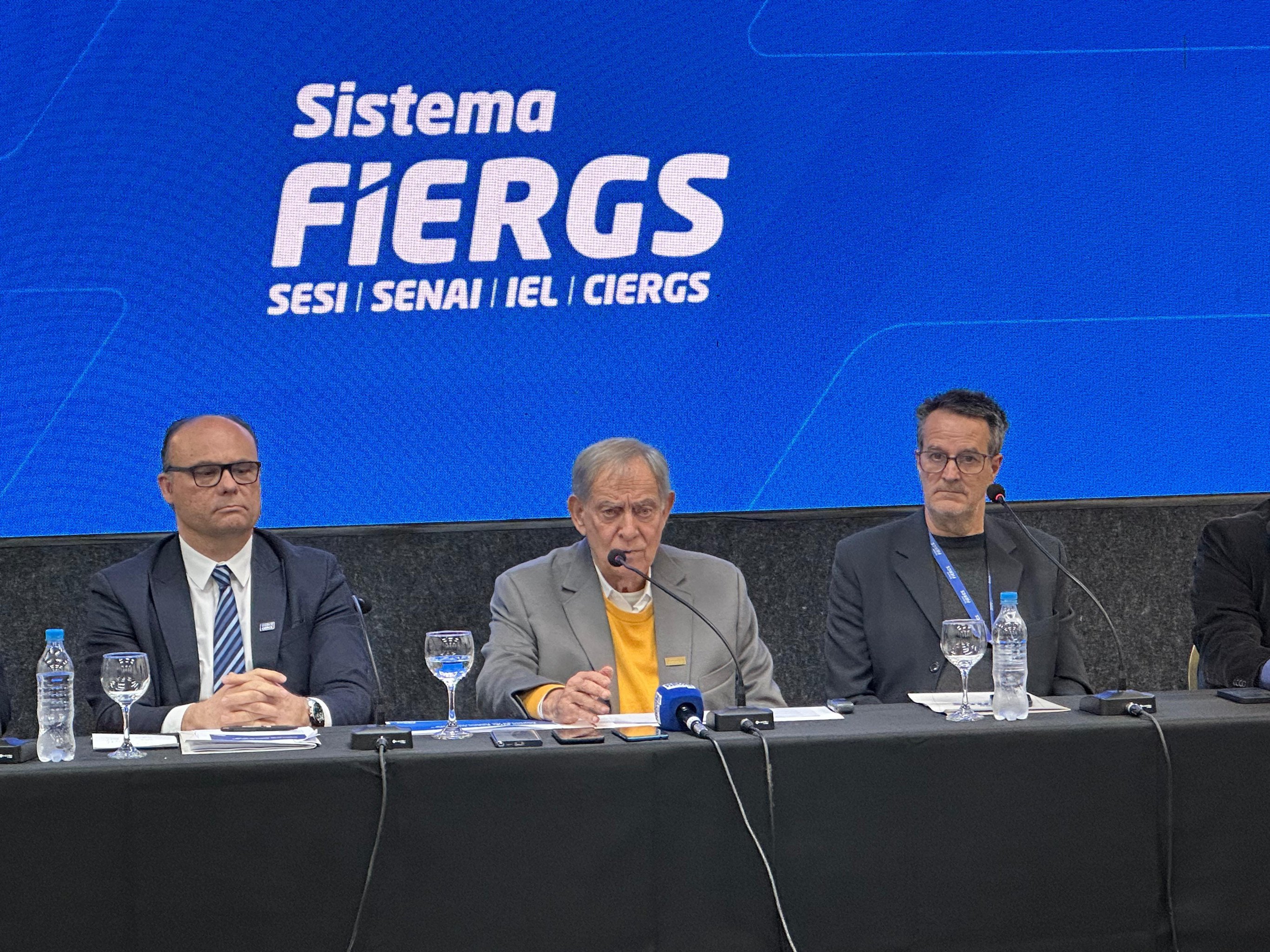"Pode ter um desemprego muito grande no nosso Estado", diz presidente da Fiergs durante comitê para discutir ações contra tarifaço