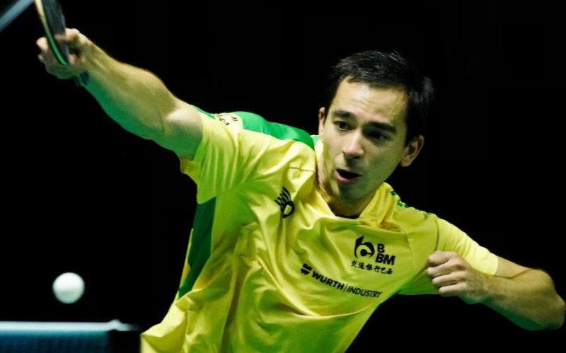 Calderano vira sobre promessa de Taiwan e avança às quartas de final em Foz do Iguaçu | abc+