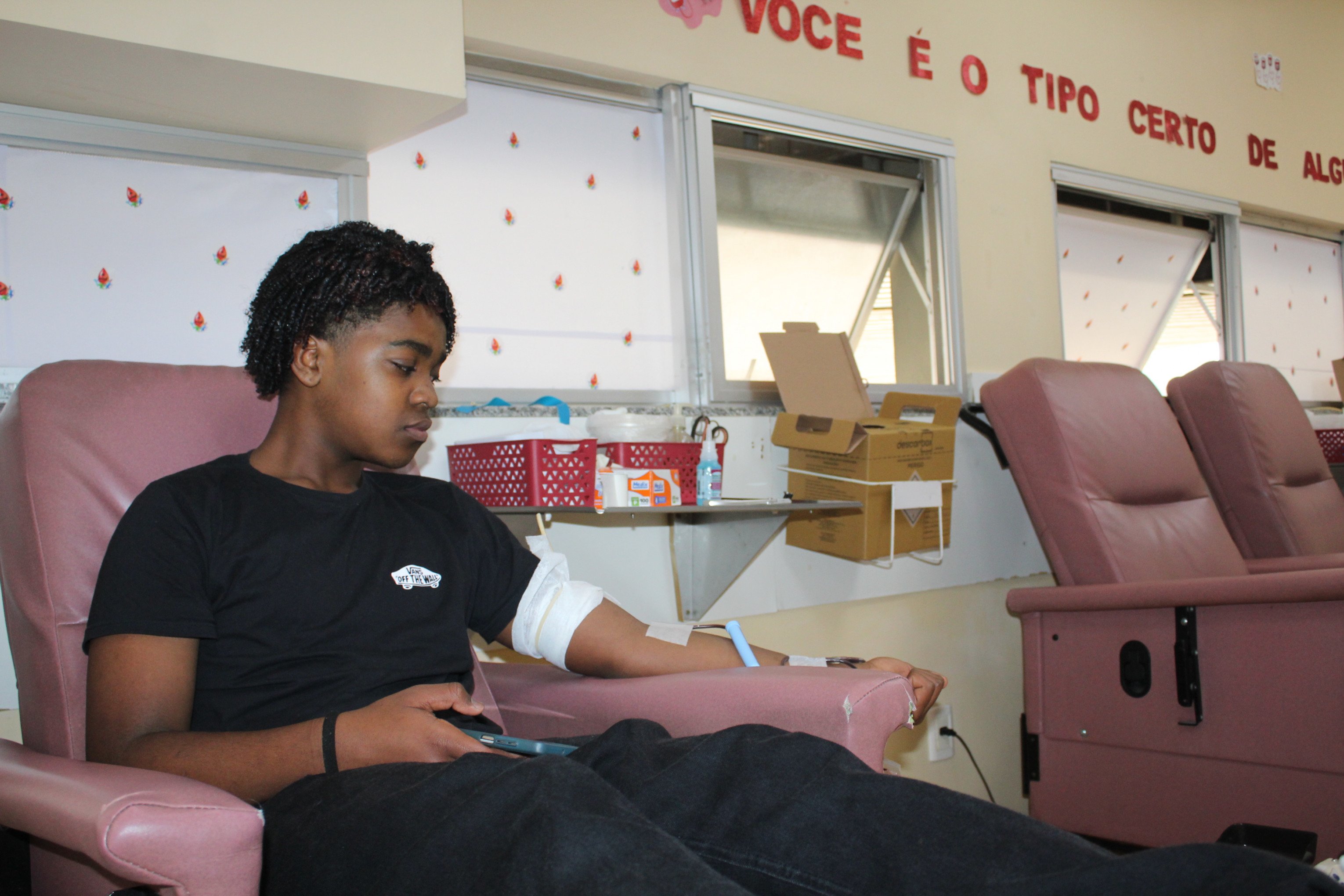 Hospital Universitário teve manhã dedicada aos doadores de sangue para reforçar o estoque