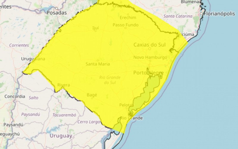RS tem alerta para tempestades com granizo e ventos intensos neste domingo (3) | abc+