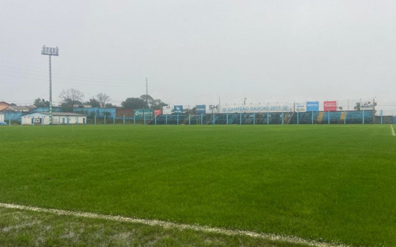 Estádio do Vale no início da tarde deste domingo (3) | abc+