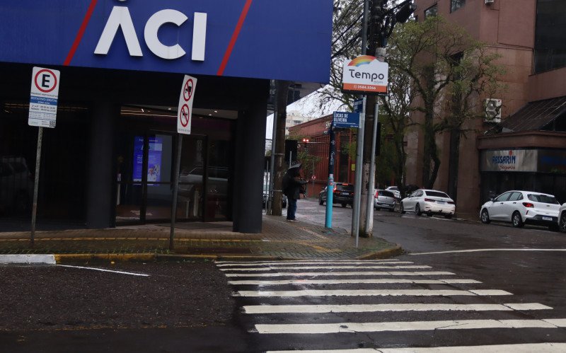 Câmera de monitoramento da DGT em frente a ACI, na Rua Joaquim Pedro Soares. | abc+