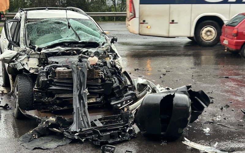 Acidente aconteceu no km 02 da RS-240, em São Leopoldo
