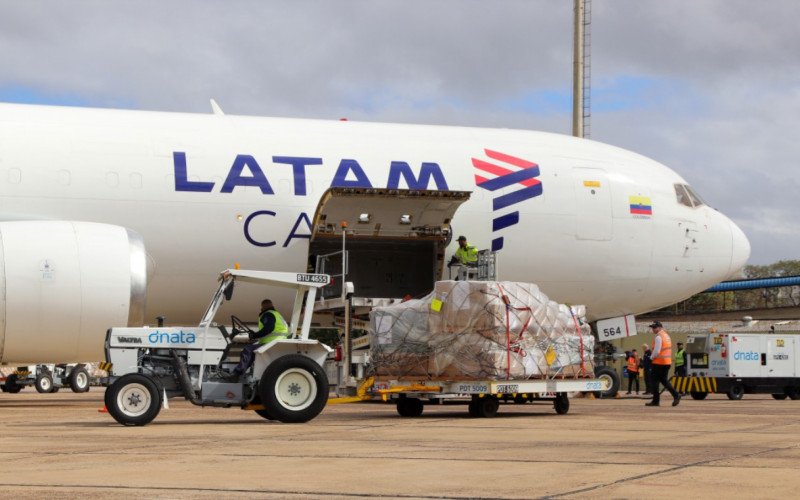 Cargueiro com 51 toneladas decola do Porto Alegre Airport com destino aos EUA | abc+