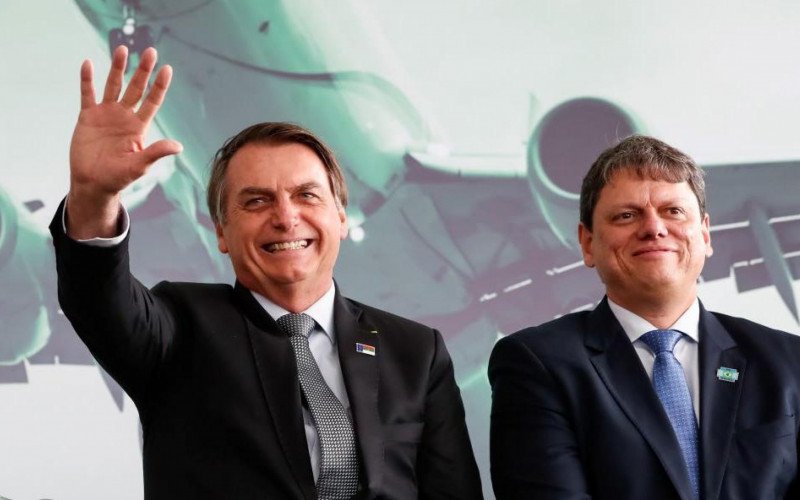 Bolsonaro e Tarcisio de Freitas | abc+