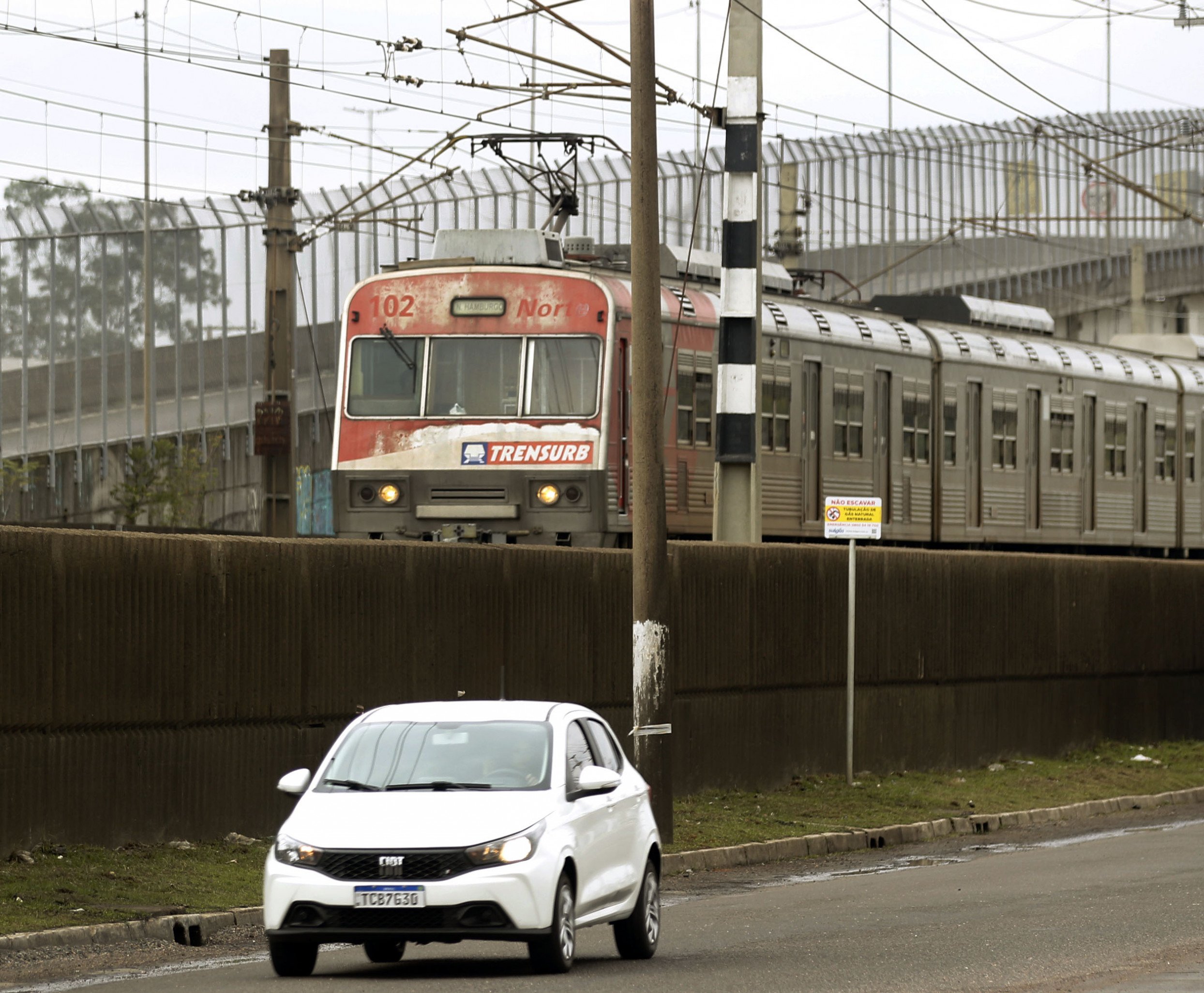 TRENSURB: Trens circulam somente entre as estações Mathias Velho e Novo Hamburgo neste sábado