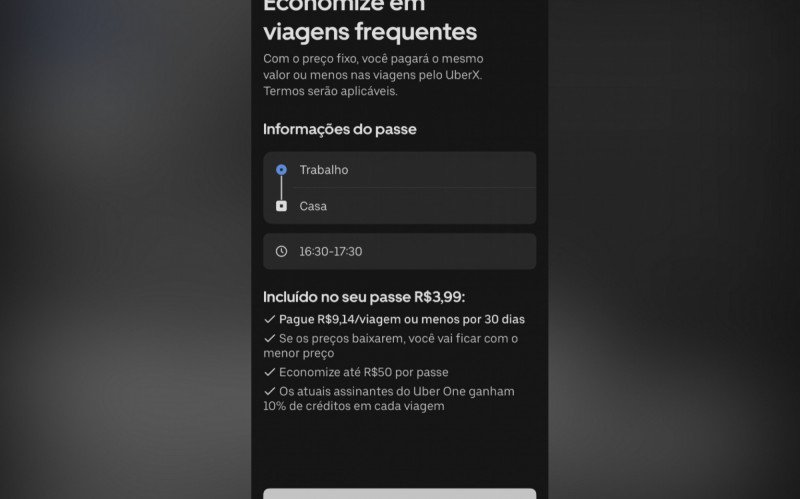 Uber em modo Preço Fixo | abc+