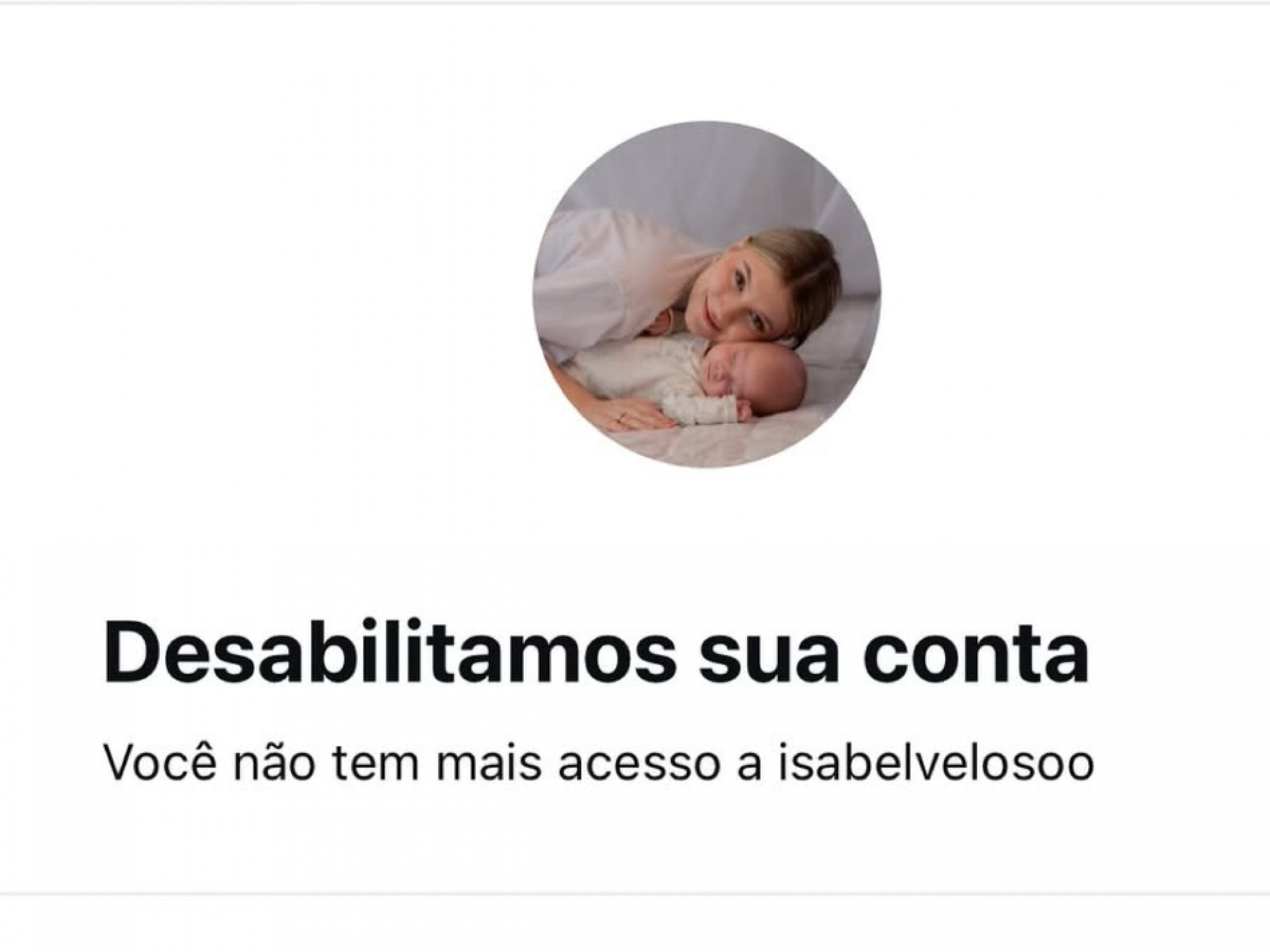 Isabel Veloso tem Instagram desativado e influenciadora se manifesta sobre motivo