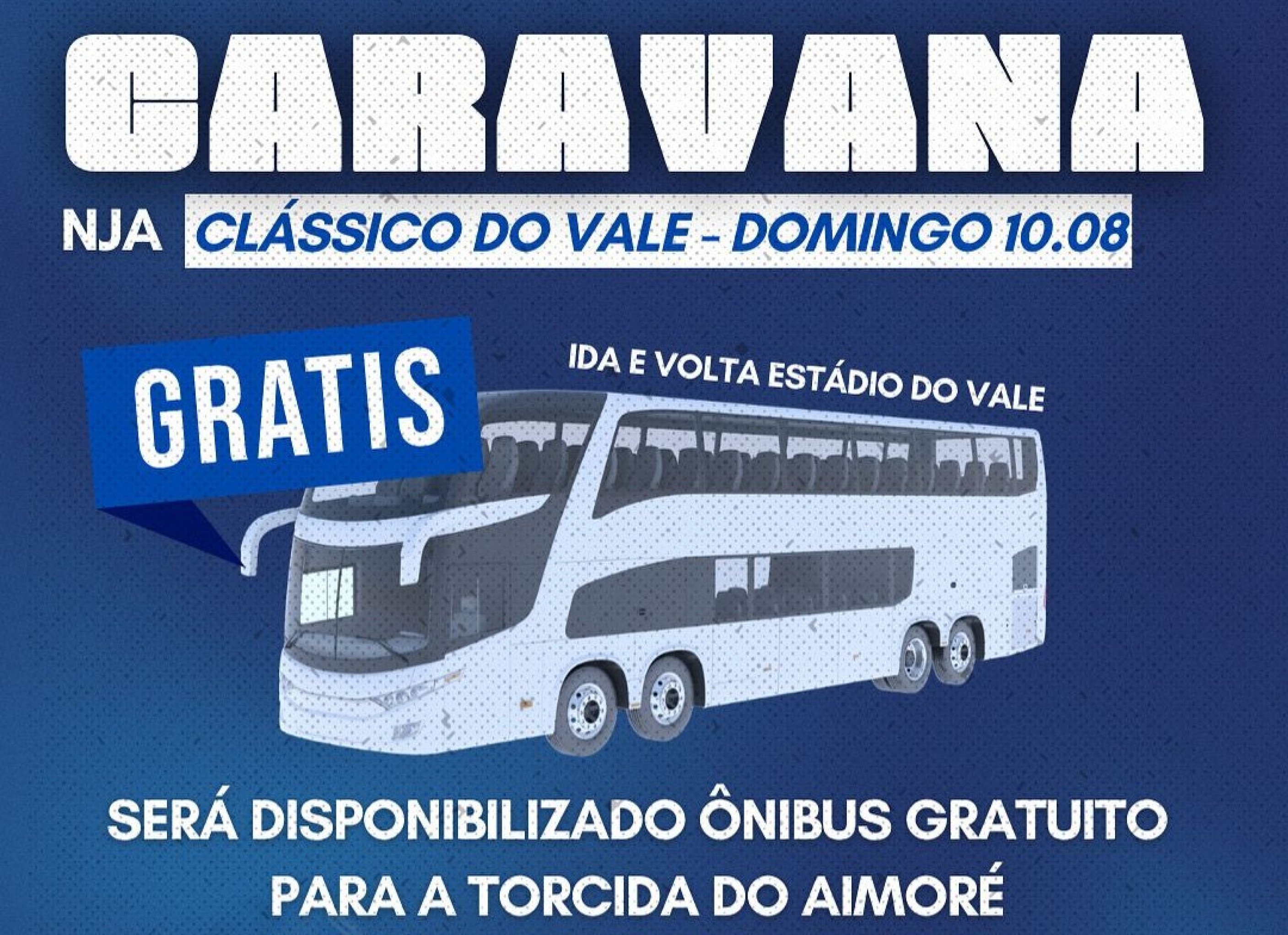 Clássico do Vale: torcida do Aimoré terá ônibus gratuito até o Estádio do Vale