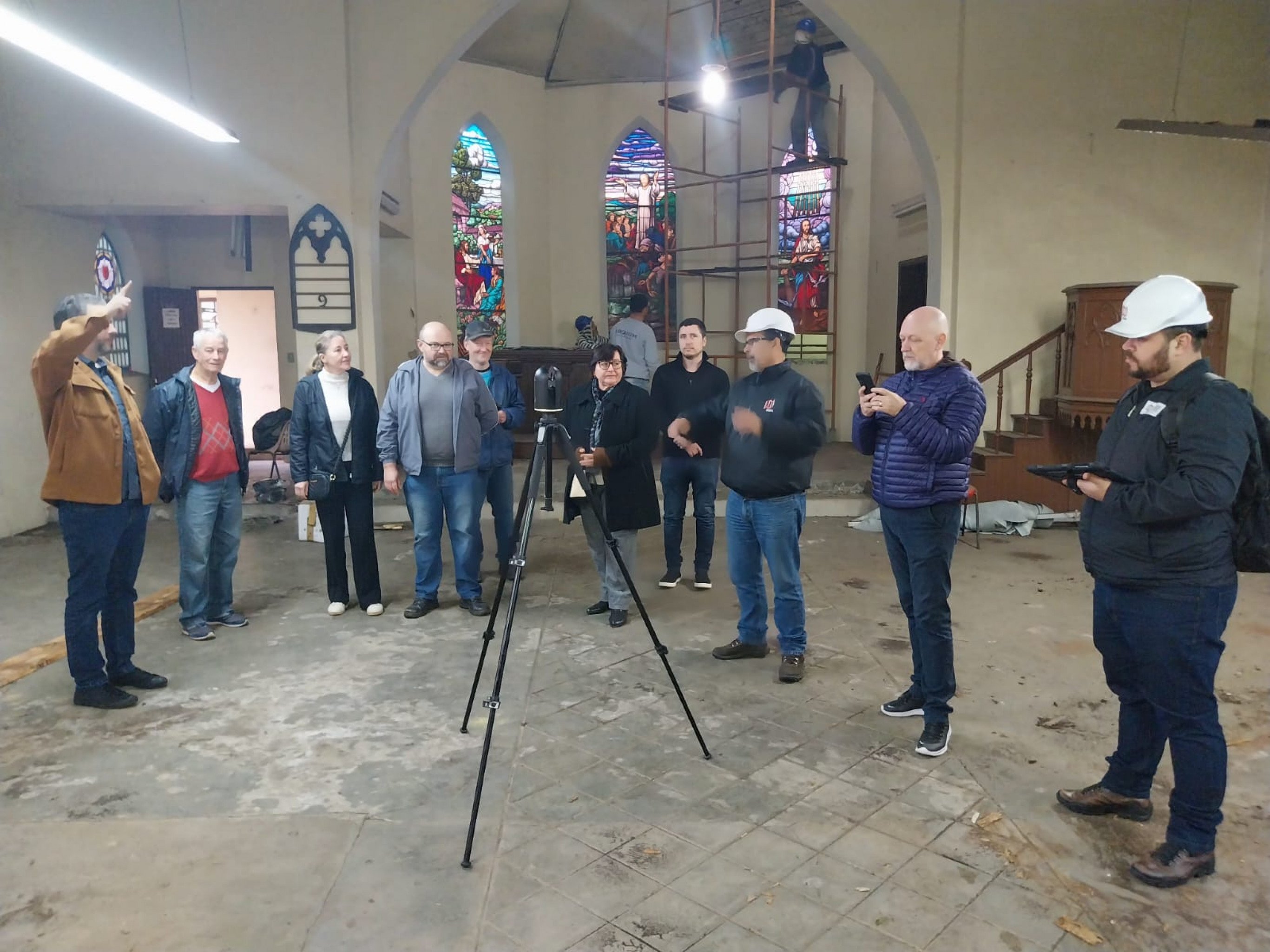 Restauro de antigo templo luterano de Campo Bom está mais próximo
