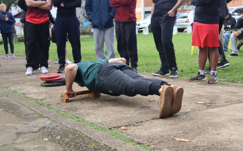 1º Campeonato de Calistenia de São Leopoldo foi realizado no Parque do Trabalhador