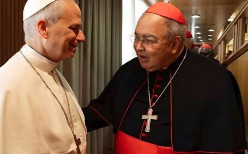 Cardeal Orani Tempesta com Papa Leão XIV | abc+