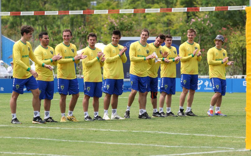 Jogadores da Seleção Brasileira de punhobol no The World Games | abc+