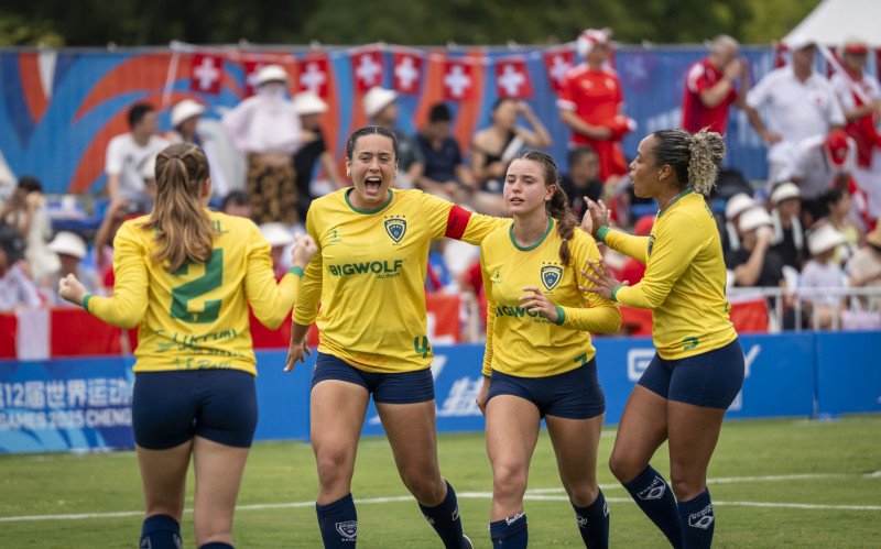 Equipe feminina já venceu a Suíça e a Áustria no The World Games | abc+