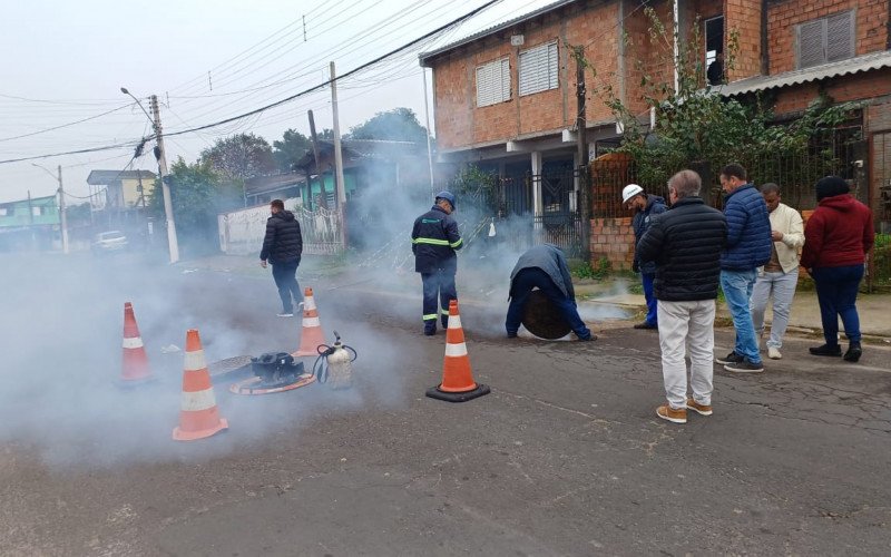 Trabalho será realizado no bairro Novo Esteio nesta segunda-feira (11)