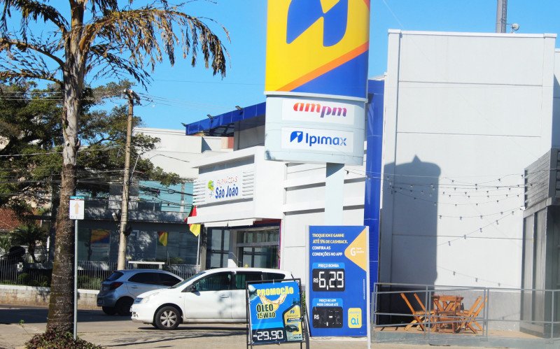 Preço da gasolina registrado em Novo Hamburgo na manhã desta segunda-feira (11)