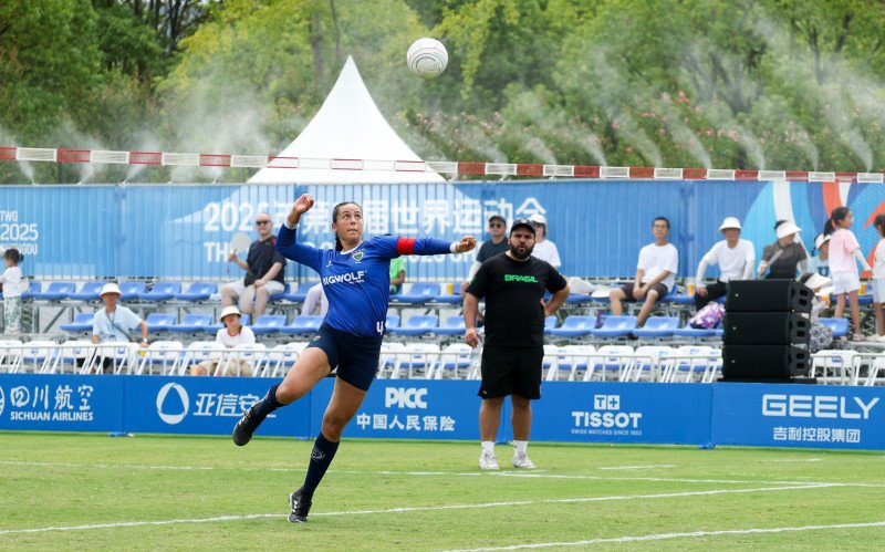 Com vitórias sobre Suíça, Áustria e Alemanha, Seleção Brasileira feminina garantiu a liderança do Grupo Ouro no The World Games | abc+