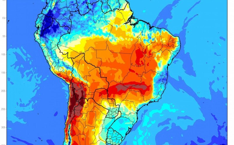 Umidade relativa do ar no Brasil nesta segunda-feira (11) | abc+