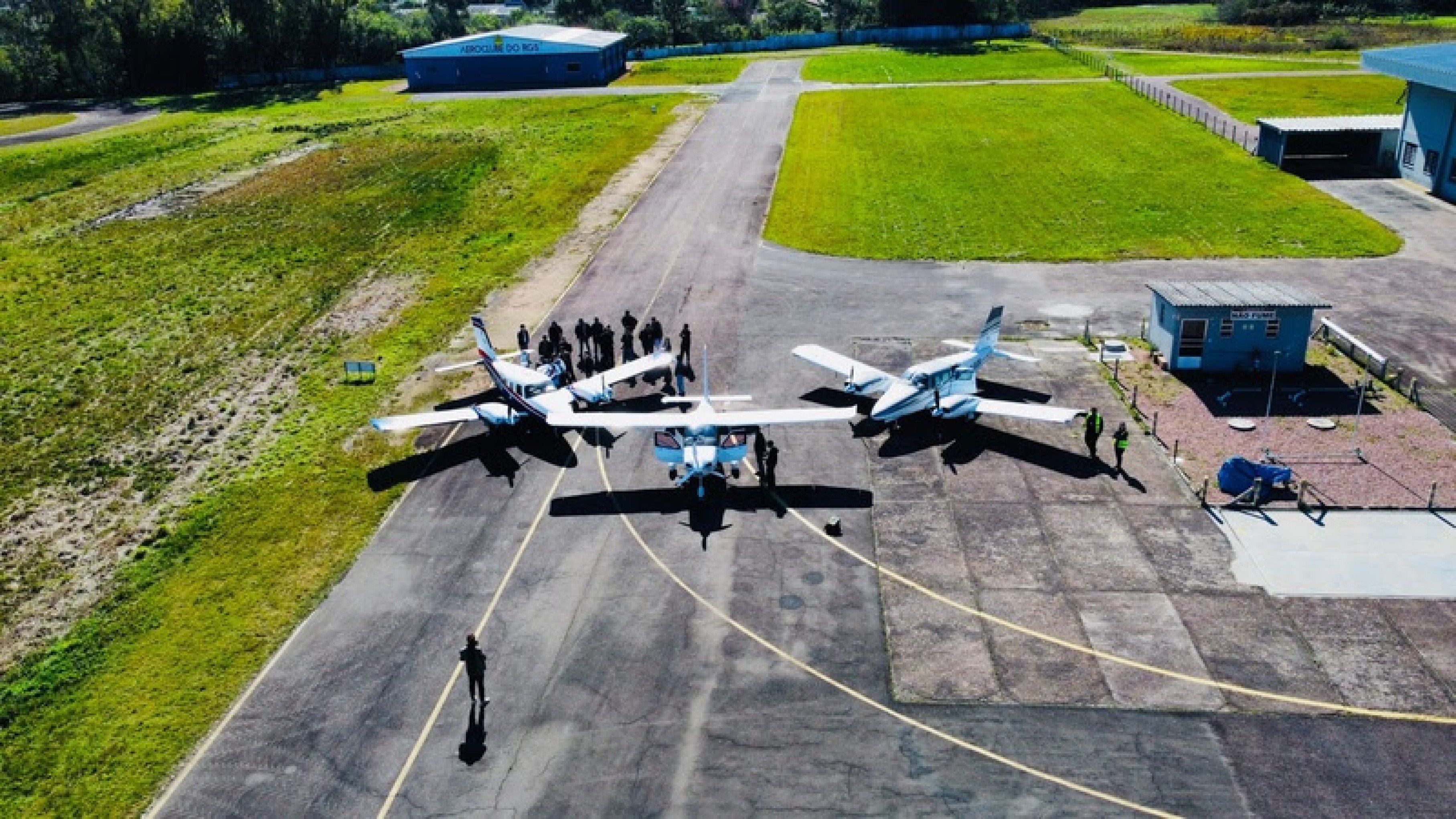 Aviões farão mapeamento inédito para prevenção de desastres naturais no RS