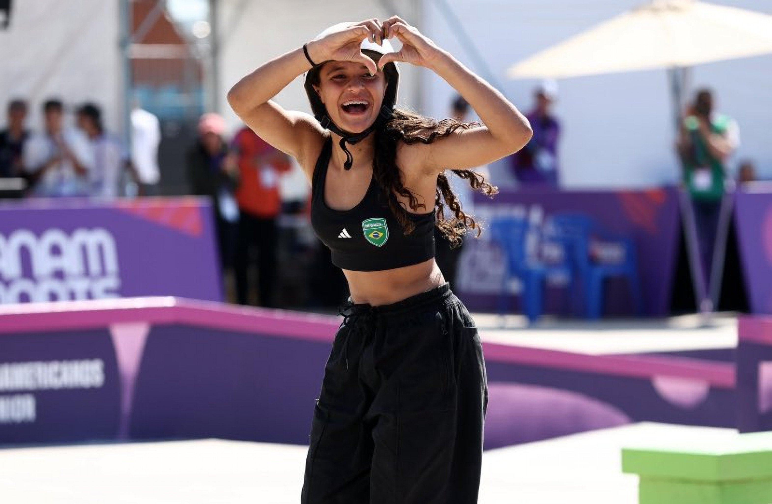 Canoense Maria Lúcia conquista ouro no skate street nos Jogos Pan-Americanos Júnior