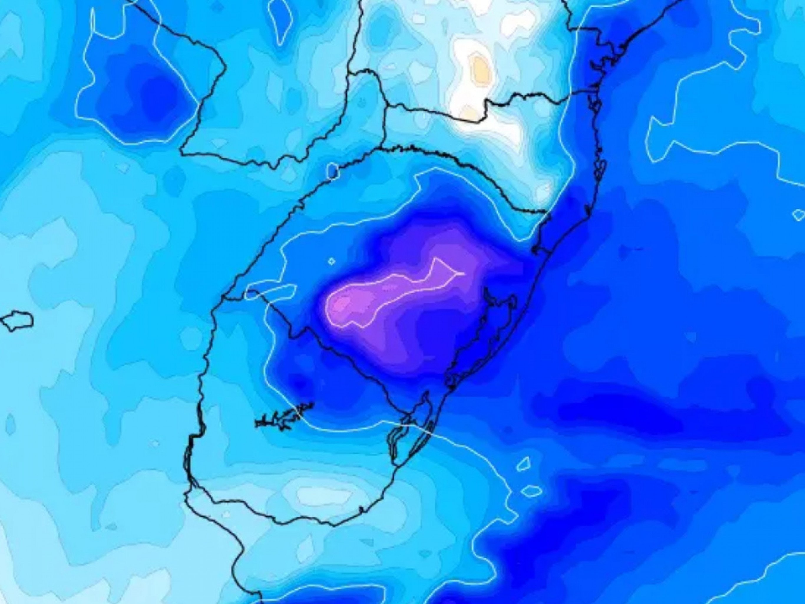 ONDA DE FRIO: Nova massa de ar polar vai prolongar período de temperaturas baixas no RS