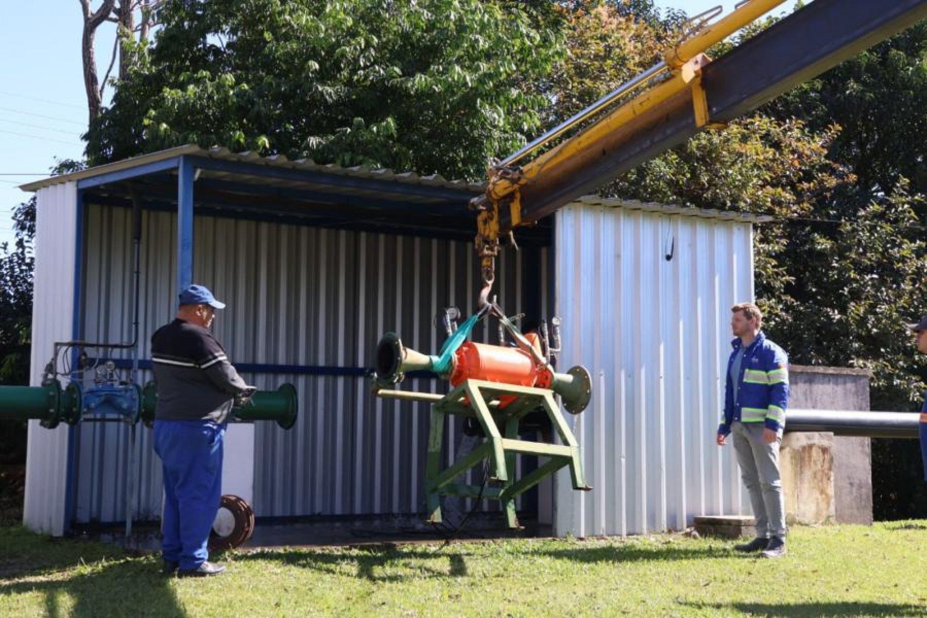 Cohab Feitoria recebe obra do Semae que deve melhorar  pressão e vazão de água