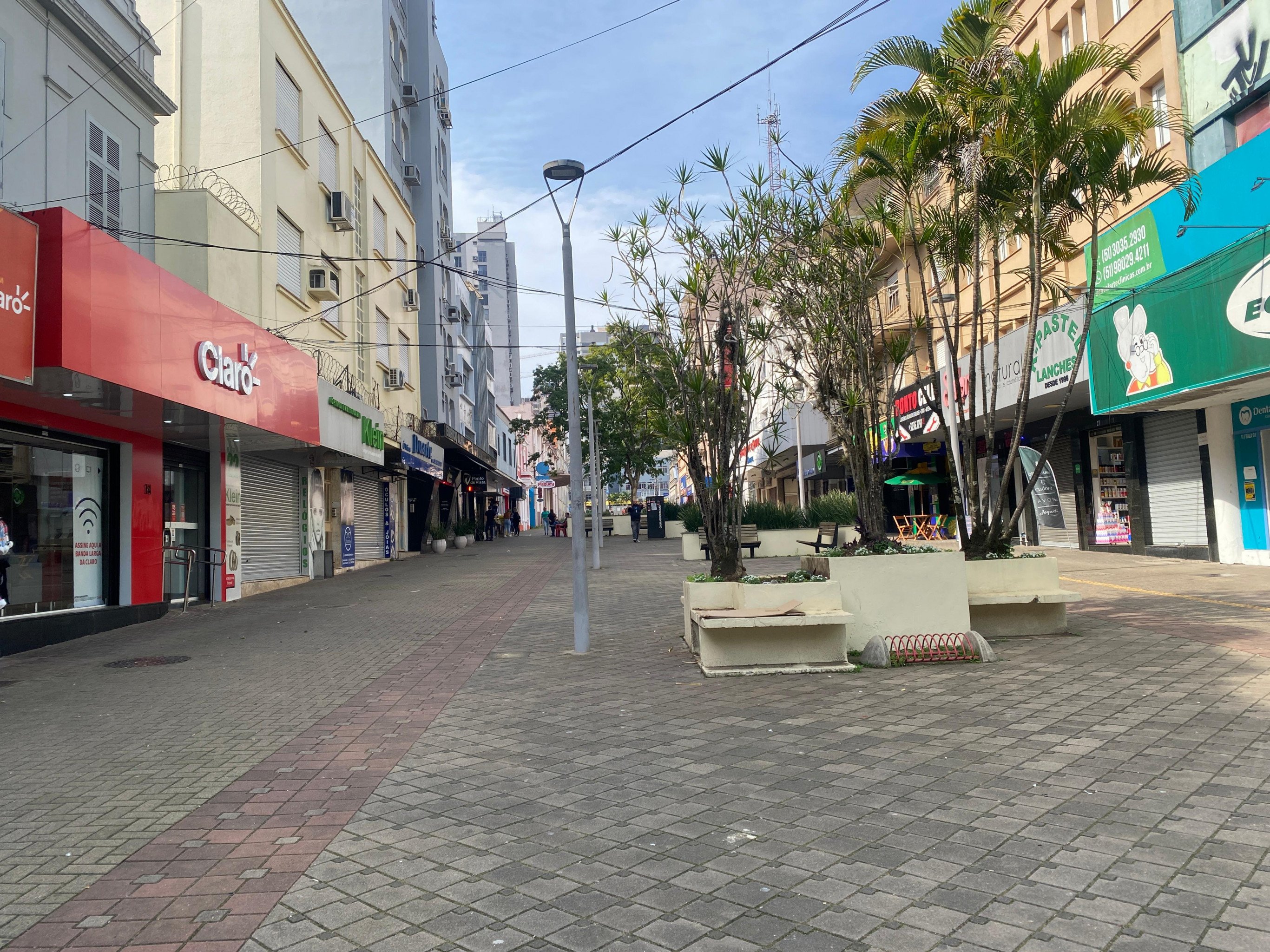 Esvaziamento do Centro preocupa comerciantes de Novo Hamburgo