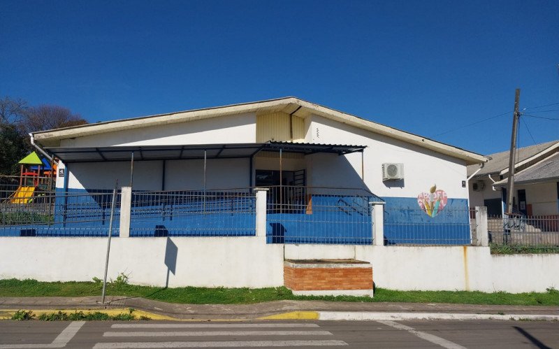 Escola Municipal Cônego João Marchesi, no bairro Ulysses de Abreu