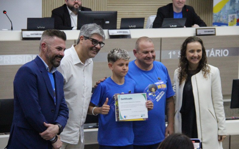 Filho do presidente da Câmara, vereador Cristiano Coller, também foi um dos diplomados