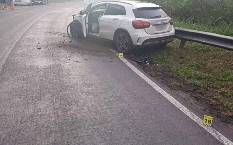 Acidente matou mulher na BR-116, em Estância Velha, na madrugada do dia 18 de abril | abc+