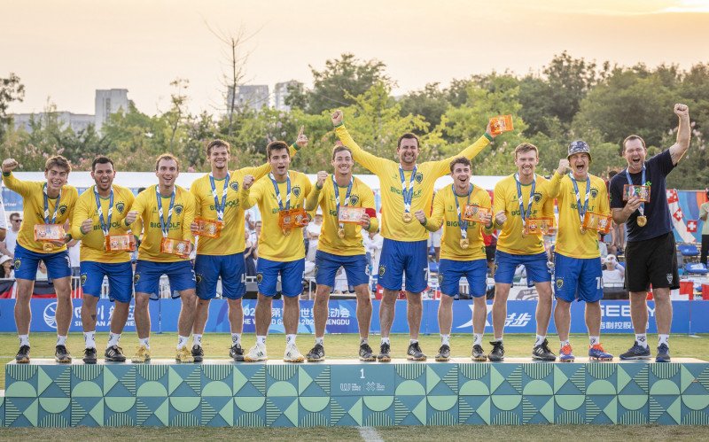 Seleção Brasileira feminina na cerimônia de premiação do The World Games | abc+