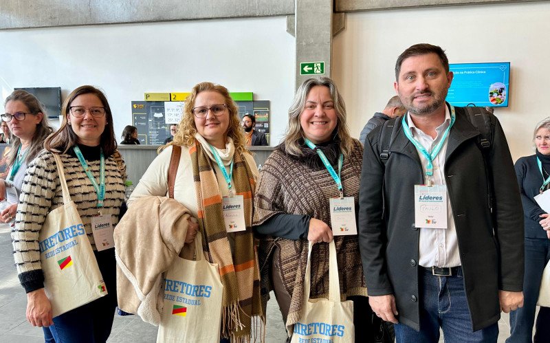 Grupo do Norte do RS em evento da Seduc em Novo Hamburgo  | abc+