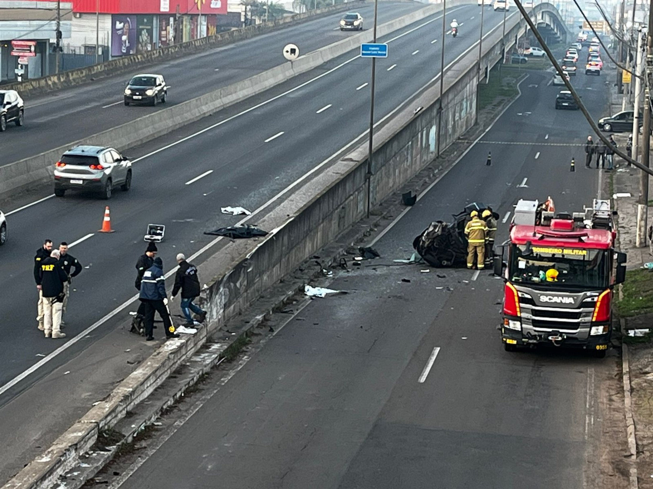 BR-116: Dez mortes em trecho de apenas dois quilômetros; metade dos acidentes aconteceu nos últimos cinco dias
