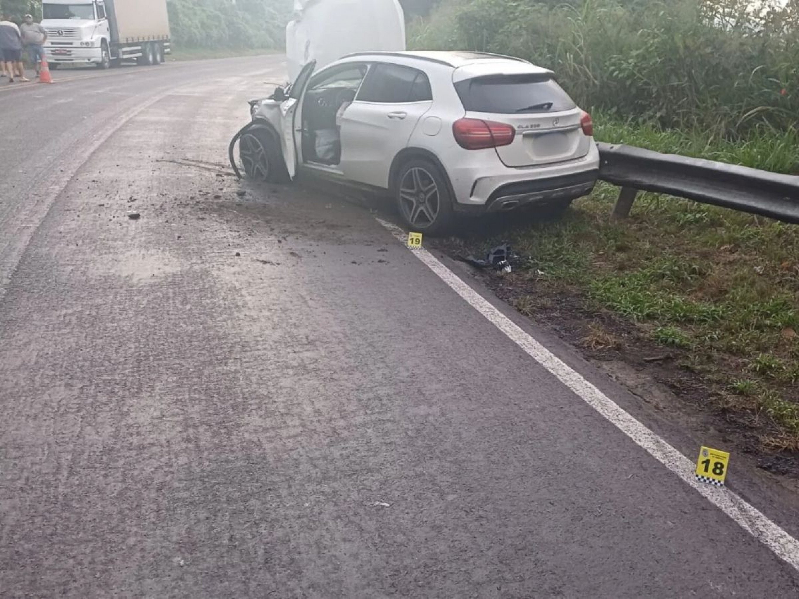Exame de DNA em airbag comprova quem dirigia carro que matou motociclista na BR-116