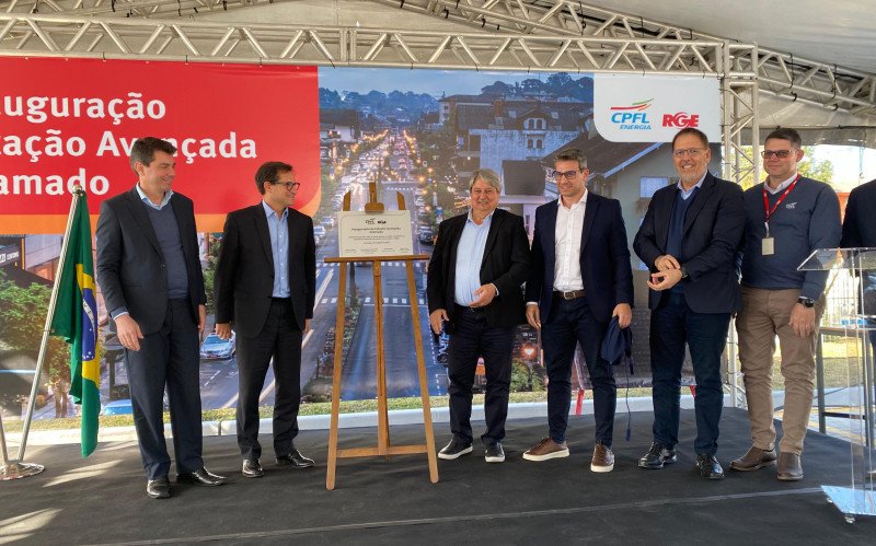 Inauguração da nova estação avançada da RGE