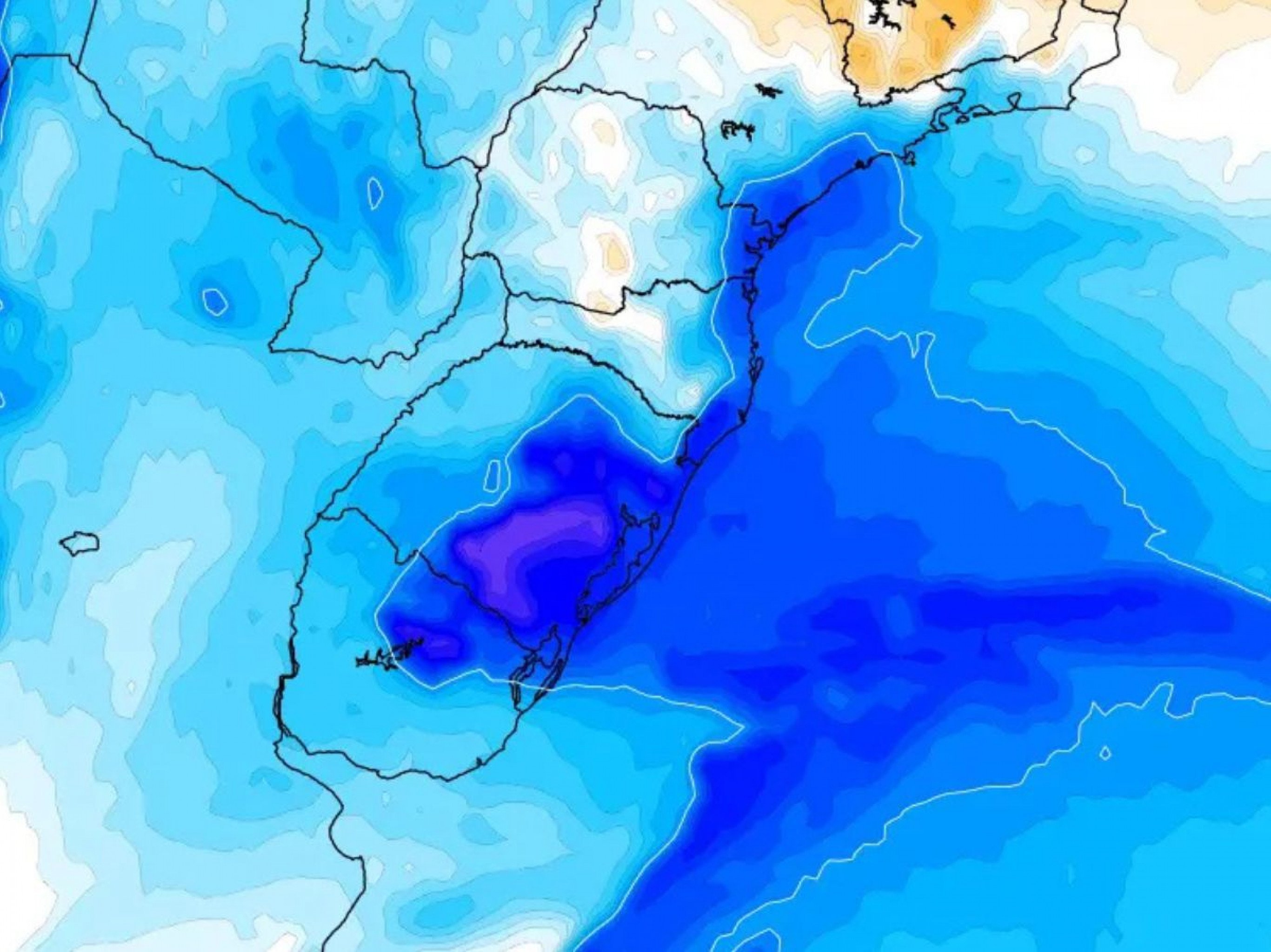 PREVISÃO DO TEMPO: Sensação de frio aumenta com ingresso de massa de ar no Sul do Brasil; saiba o que esperar