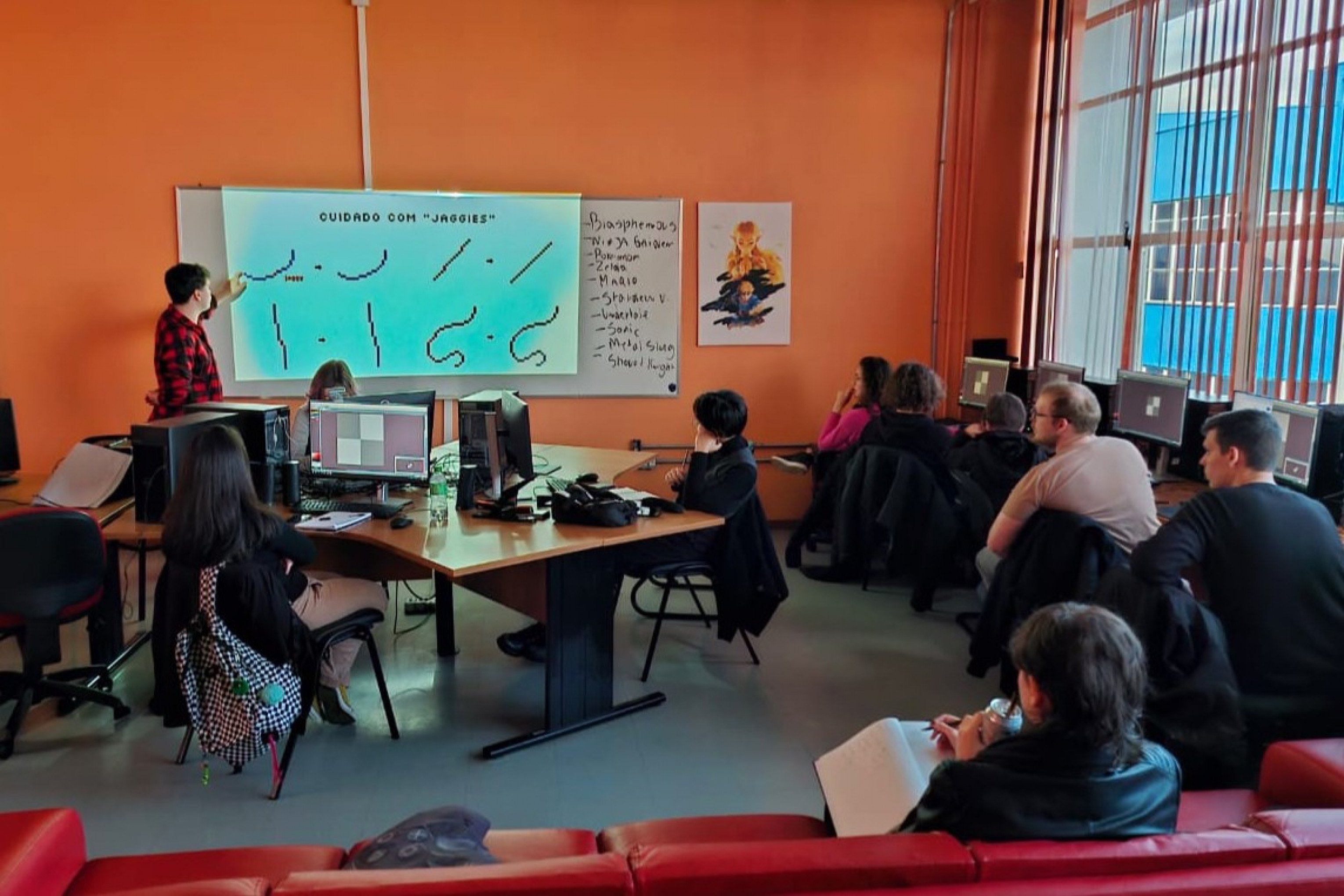 Oficina de Animação em Pixel Art fecha semana de workshops gratuitos na Feevale