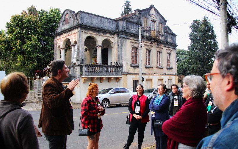 Prédios históricos foram contemplados pelo caminho
