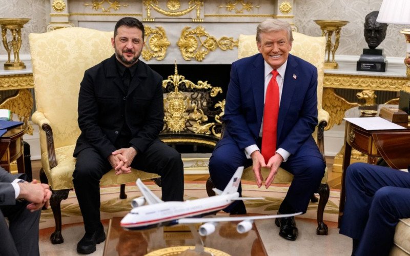 Donald Trump e Zelenskyy | abc+