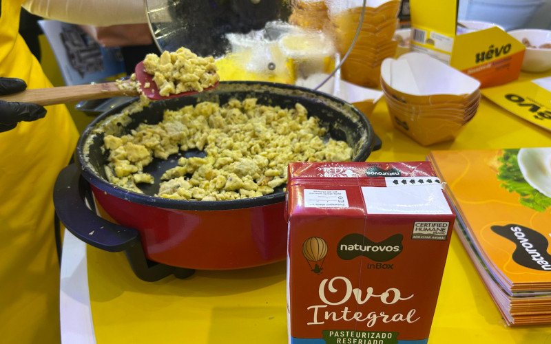 Ovo pasteurizado resfriado da Naturovos | abc+