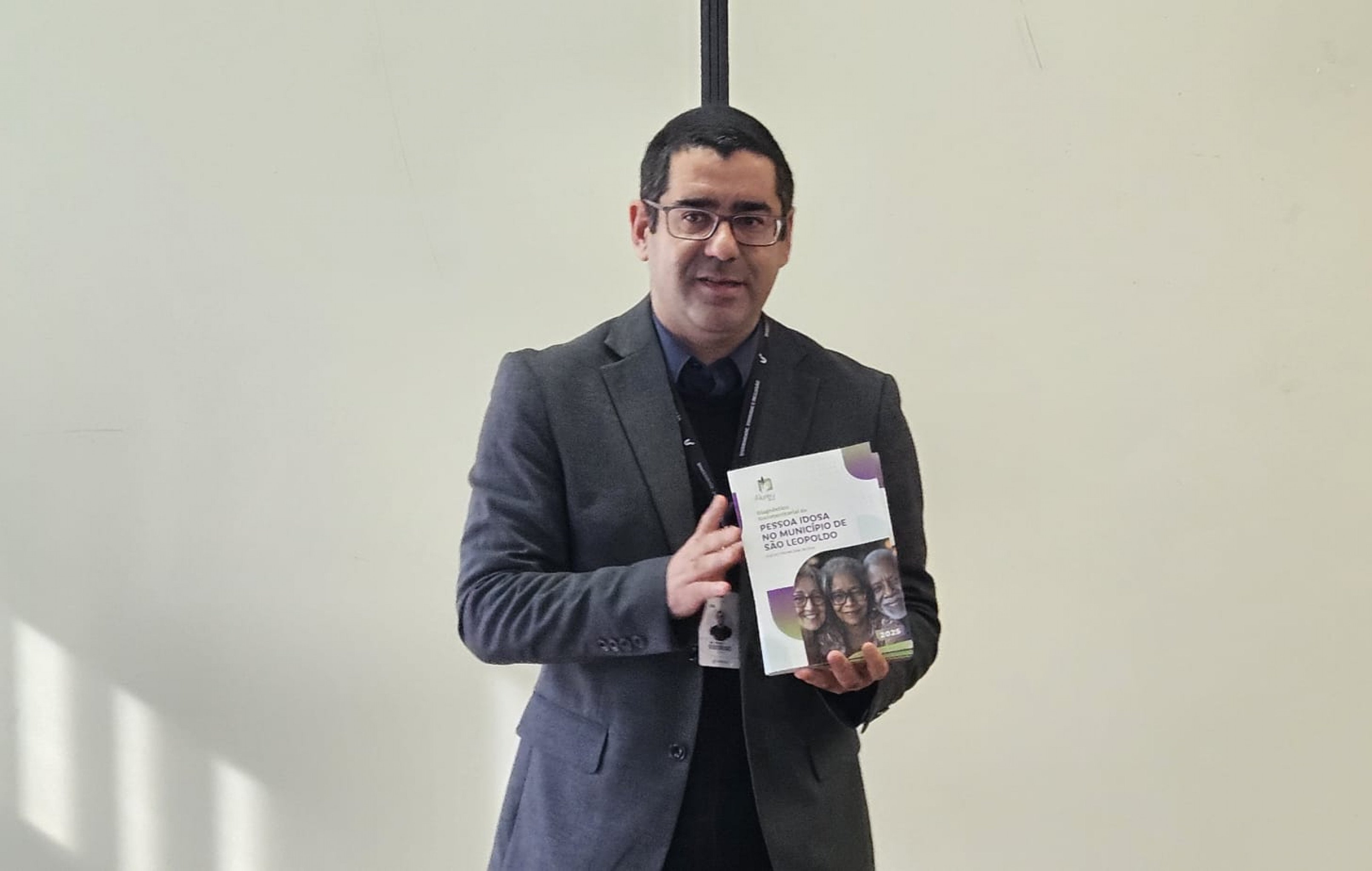 Apresentação do 1º diagnóstico da população idosa de São Leopoldo - professor Rodrigo Dias da Silva