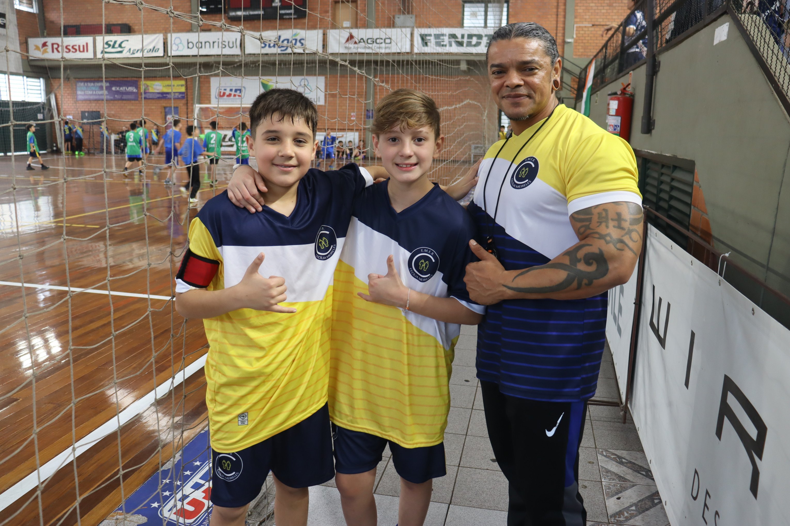 Rodada de handebol marca a volta da Olimpíada Escolar