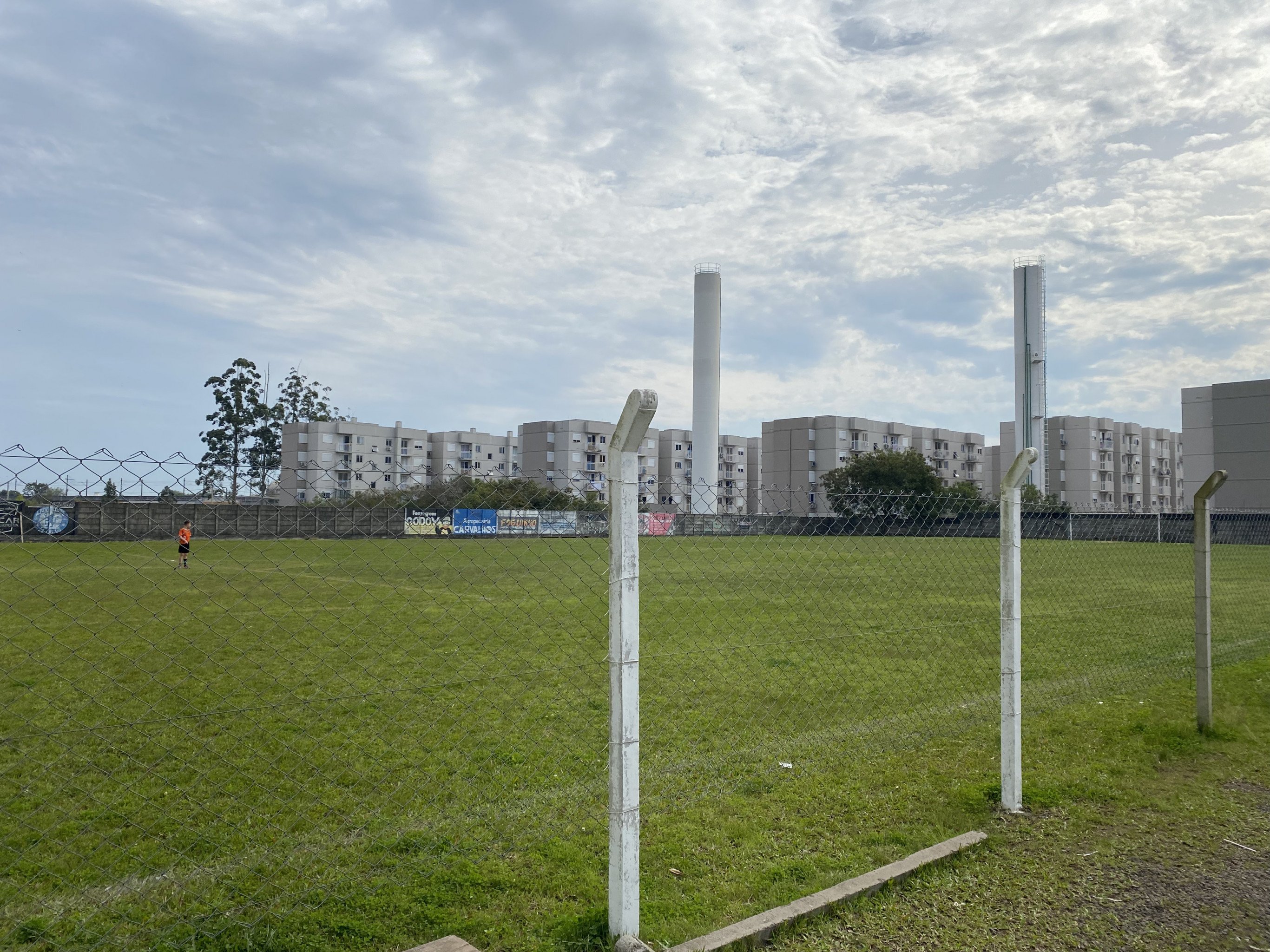 Local escolhido para construção de futuro ginásio multiuso alagou em 2024