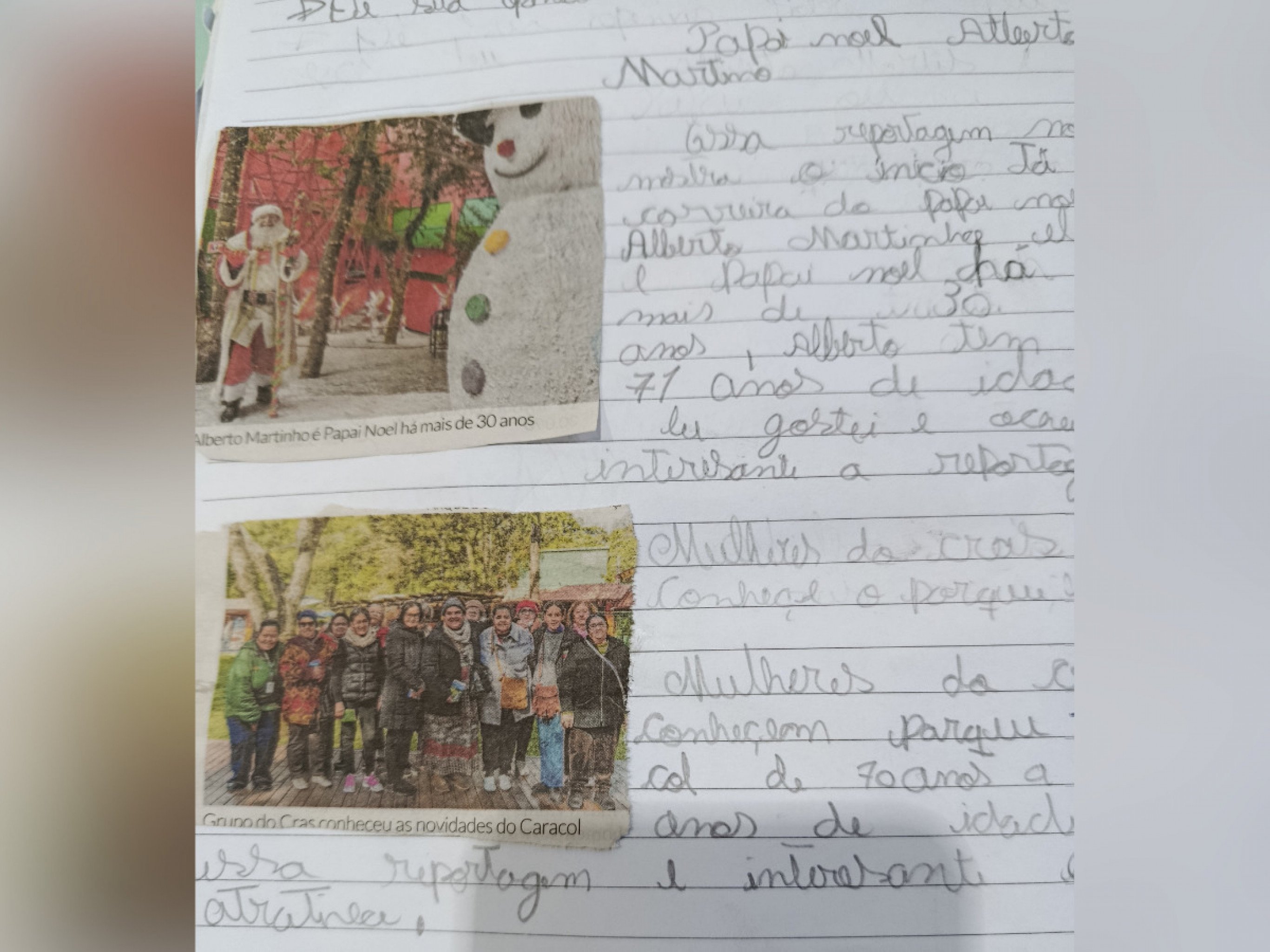 Produção textual com temática local incentiva a escrita dos alunos do 4o ano A